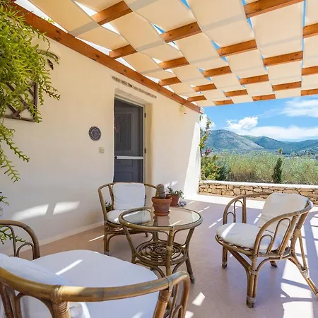 - Private Pool - Access Villa Parasporos